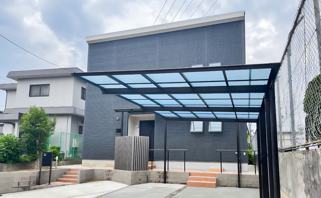 広い洗面スペースのあるお家